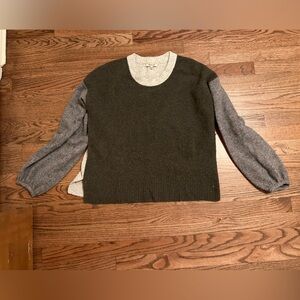 Madewell colorblock sweater